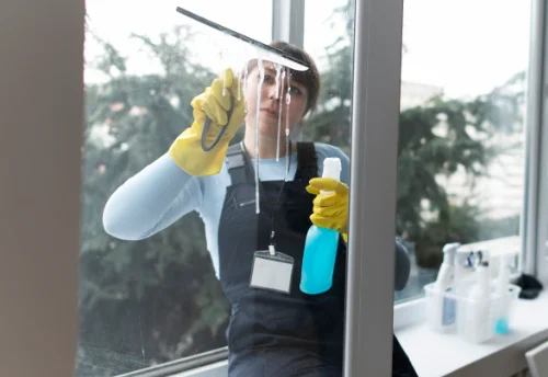 Nettoyage de vitres intérieures et extérieures à Plémet
